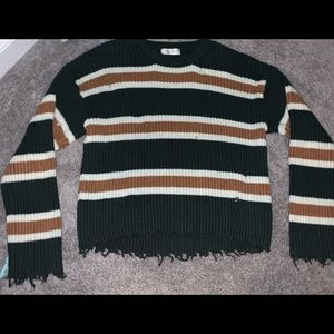 Striped Winter Sweater